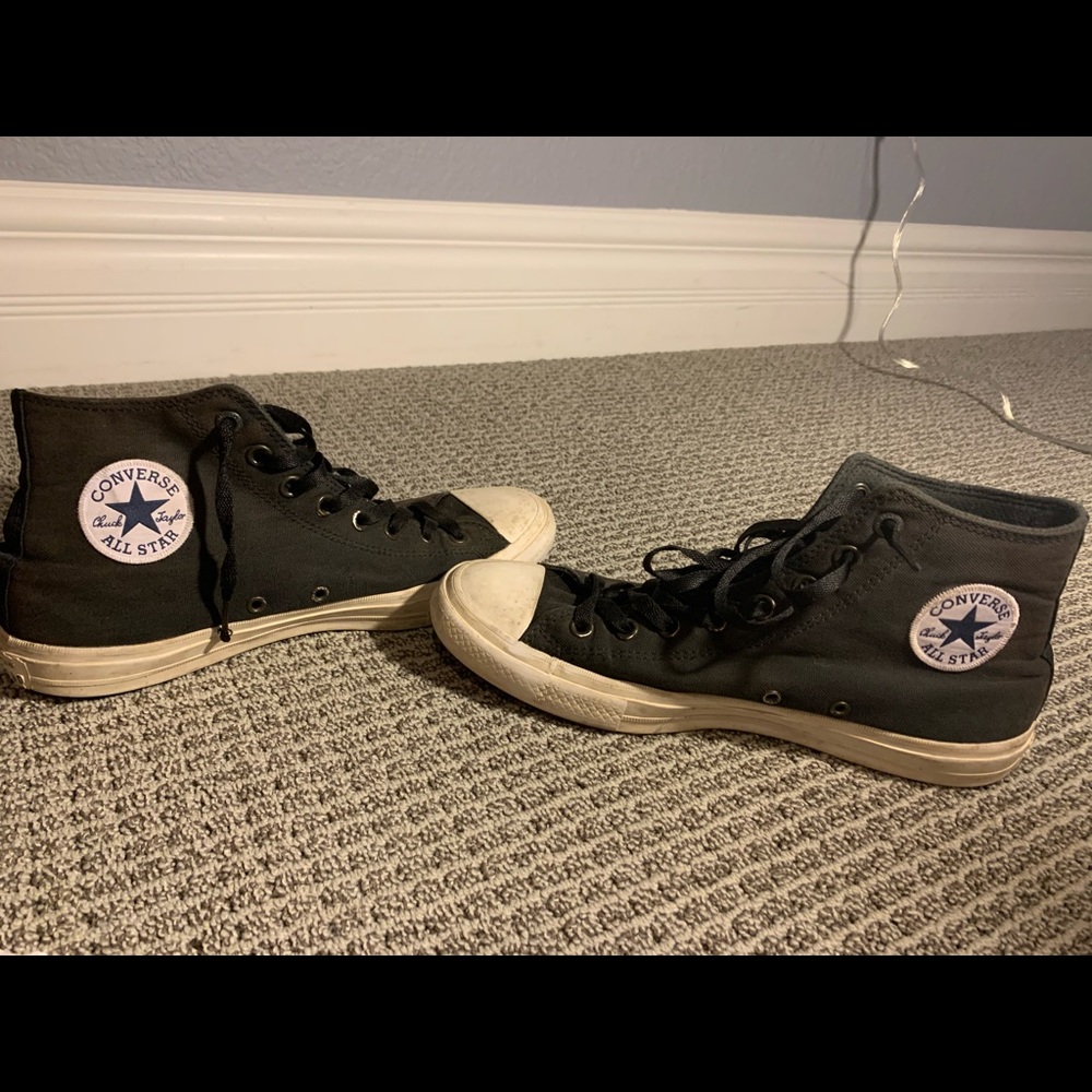 Black Chuck Taylor converse